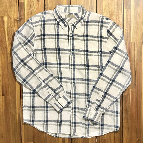 Everlane "Classic" Linen Button-Up Shirt - Picture 1 of 4